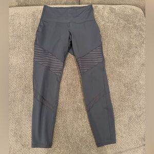 Old Navy gray moto leggings
